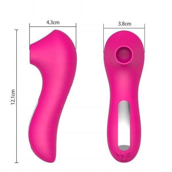 MOCNY SSĄCY ŁECHTACZKĘ MASAŻER ORGAZMOWY USB zdjęcie 8