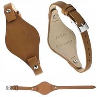 Pasek skórzany podkładka pasuje do zegarka Fossil 8 mm