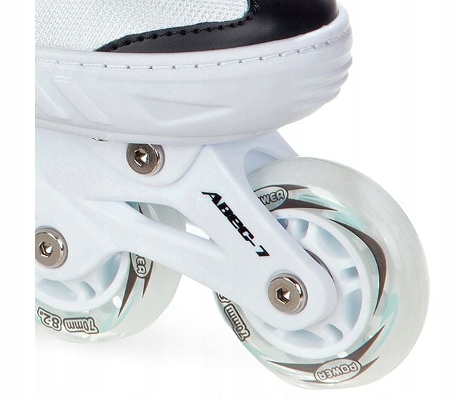 Rolki Regulowane RAVEN Profession White/Mint 35-39 zdjęcie 6