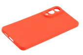 Etui silikonowe Tint do Samsung Galaxy S25 EDGE czerwony