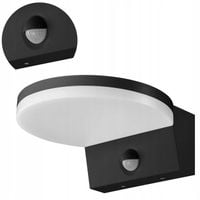 Adviti Lampa Zewnętrzna ASPEN LED 15W Kinkiet Ogrodowa z Czujnikiem Ruchu
