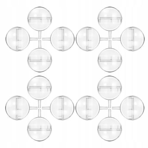 30 SZTUK OKRĄGŁY UCHWYT NA PUDEŁKO CZEKOLADY OPAKOWANIE CUKIERKÓW KOPUŁA na Arena.pl