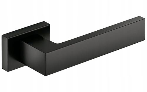 KLAMKA DRZWIOWA CUBE RT KOLOR CZARNY PREMIUM zdjęcie 1