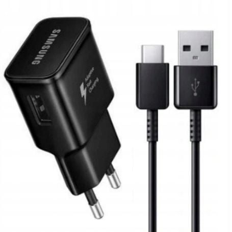 ORYGINALNA SZYBKA ŁADOWARKA SAMSUNG USB - USB C FAST CHARGE TYP C + KABEL zdjęcie 1