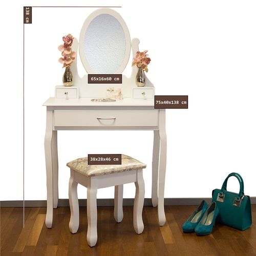 Toaletka Lena biała na Arena.pl