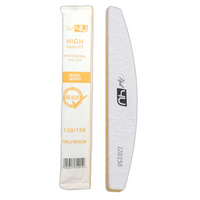 Nail4U Pilnik do paznokci ŁÓDKA Półksiężyc 120/150 - 1 sztuka