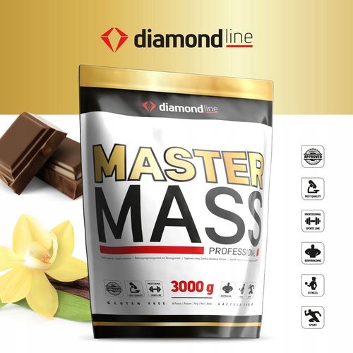 Hi TEC DIAMOND LINE MASTER MASS 1000g GAINER MASA na Arena.pl