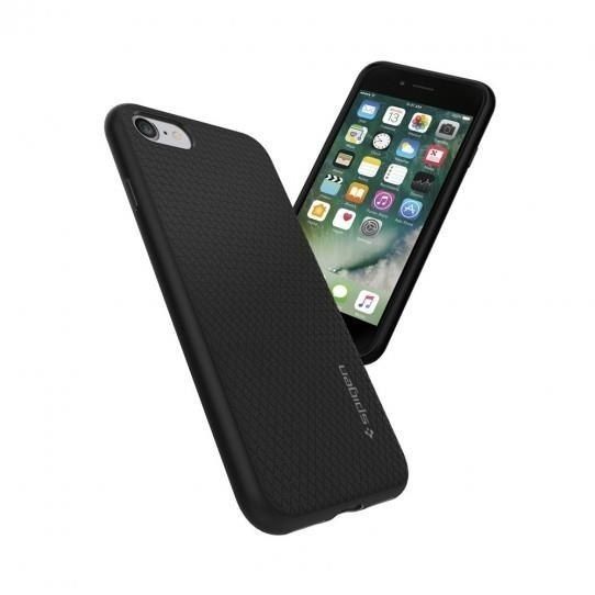 Etui Spigen Liquid Air do Iphone 7 / 8 / SE 2020 Black zdjęcie 7