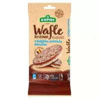 KUPIEC WAFLE RYŻOWE Z CZEKOLADĄ MLECZNĄ 60G