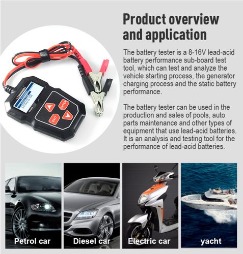 Miernik baterii Konnwei KW208 na Arena.pl