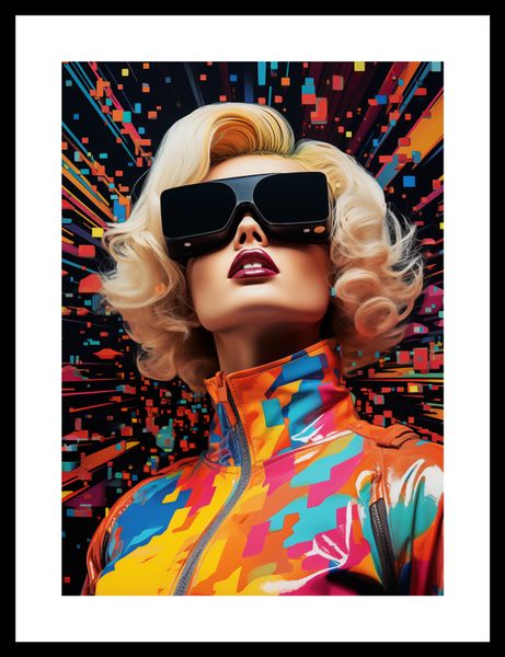 Plakat 25x35cm Retro Futuryzm zdjęcie 3