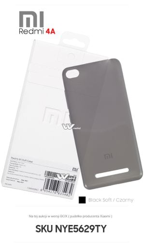 ORYGINALNE SOFT CASE CLEAR ETUI XIAOMI REDMI 4A na Arena.pl