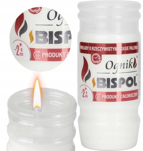 bispol - wkład zalewany ognik wp2n - 30 szt. na Arena.pl