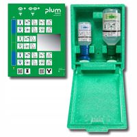 Zamykana stacja do płukania oczu PŁUCZKA PLUM EYE WASH NEUTRAL STERILE