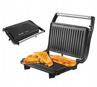 2 x Grill elektryczny opiekacz 800W Zilner czarny