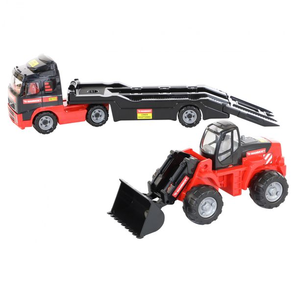 WADER 56825 Volvo Holownik + traktor-ładowarka zdjęcie 4