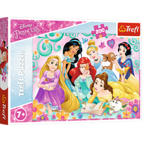 Puzzle - 200 - Radosny świat księżniczek - Disney Princess Trefl 13268