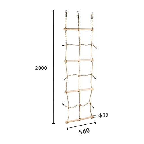 siatka do wspinaczki z drążkami 56x200 cm na Arena.pl