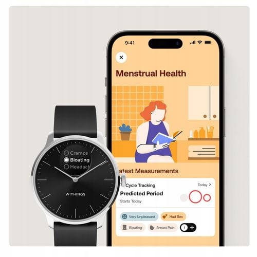 Smartwatch Withings ScanWatch Light 37mm biały na Arena.pl