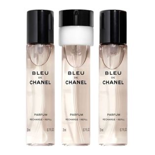 Chanel Bleu de Chanel Parfum Travel Spray 3x20ml woda perfumowana 2018 wkład + atomizer