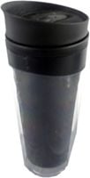 kubek termiczny 350ml 18x8cm czarny  | ku-643tx