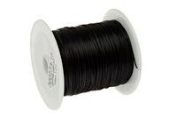 Żyłka GUMKA guma płaska elastyczna 1mm 10m czarna
