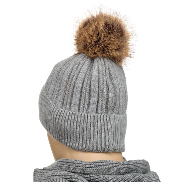 czapka ptn hat-09-7798 grey zdjęcie 4