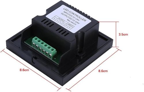 Kontroler ścienny LED Panel dotykowy Regulacja Jasności DC 12V-24V na Arena.pl