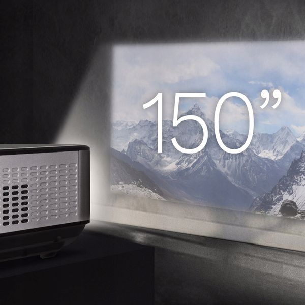 Projektor LED Full HD WiFi USB BT 5000 Lm 150 cali rzutnik pilot zdjęcie 4