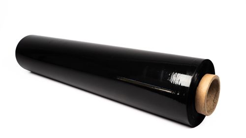 FOLIA STRETCH STRECZ CZARNA 3 KG NETTO MOCNA KRYJĄCA 1 ROLKA - MB SERVICE na Arena.pl