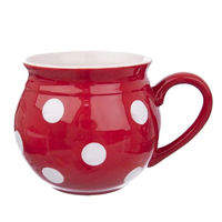 Kubek ceramiczny do herbaty grzanego wina w grochy 950 ml ORION 125654