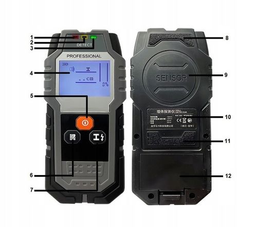 DETEKTOR PRZEWODÓW WYKRYWACZ METALU KABLI W ŚCIANA na Arena.pl