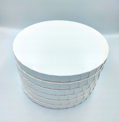 Podkład pod tort Z ZAKŁADKAMI 25cm BIAŁY KOMUNIA URODZINY na Arena.pl