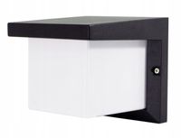 Ścienna lampa ogrodowa SLP6768 prostokątna outdoor IP54 czarny