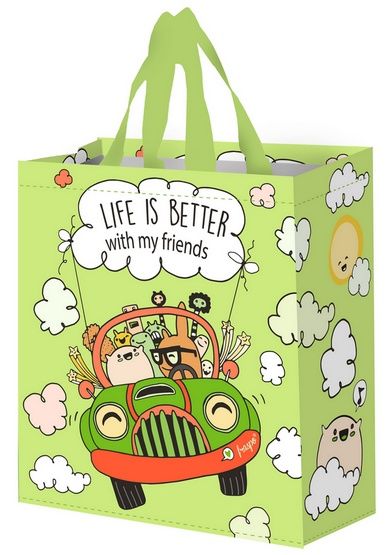 Torba Wesoły Samochodzik 14L limonkowy zdjęcie 1