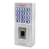 Qoltec Zamek szyfrowy Oberon z czytnikiem linii papilarnych RFID kod karta brelok dzwonek IP68 EM