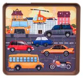 Magnetyczny Zestaw Puzzle Miasto