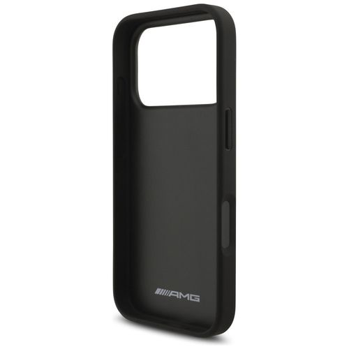 Etui AMG Leather Debossed Lines Logo do iPhone 17 Pro czarny na Arena.pl