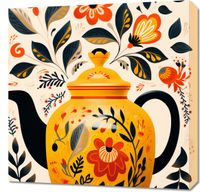 Obraz 60x60cm Wspomnienia z Herbaciarni