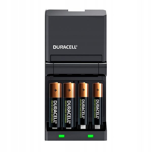 Duracell CEF14 - ładowarka + 2x AA + 2x AAA akumulatory NiMH zdjęcie 2