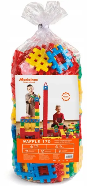 Klocki konstrukcyjne Waffle (170 elementów) zdjęcie 2