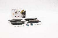 2X Klocki hamulcowe przód PEUGEOT 206, 206+, 206 SW, 306 1.1-1.9D 04.93- BR