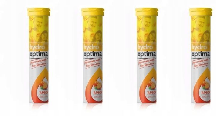 Hydrooptima Junior Tabletki Musujące 20 sztuk zdjęcie 1