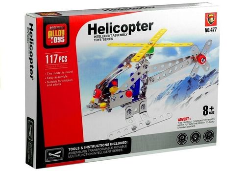 Klocki Konstrukcyjne Helikopter 117 Elementów na Arena.pl