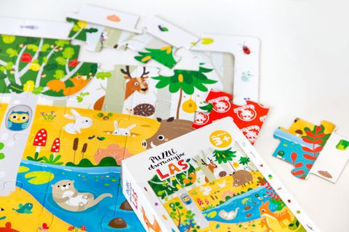 CzuCzu PUZZLE obserwacyjne Las 40 elementów na Arena.pl
