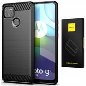 Spacecase Carbon Motorola G9 Power Czarny