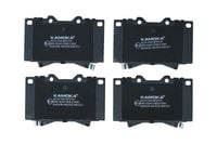 KLOCKI HAMULCOWE PRZÓD LEXUS LX 2000 2001 2002 2003 2004 2005 2006 2007