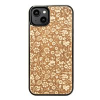 Drewniane Etui Bewood na iPhone 14 Plus KWIATY POLNE ANIEGRE
