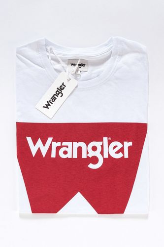 WRANGLER SS LOGO TEE WHITE W7C50FQ12 M na Arena.pl