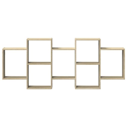 Półka ścienna, dąb sonoma, 159x18x65 cm na Arena.pl